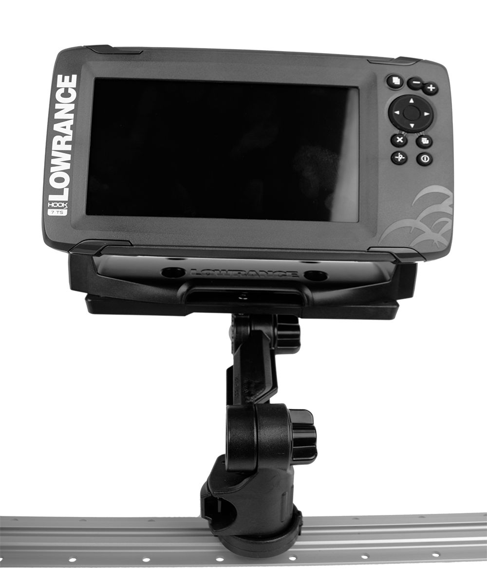 Fish Finder Mount: Large Rectangular Base