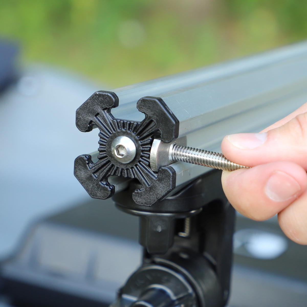 Command Center CrossBar: Track Mount LockNLoad Mounting System