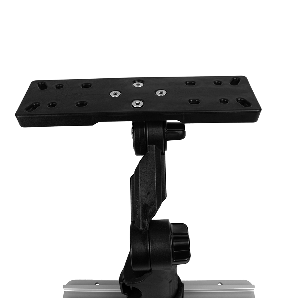 Fish Finder Mount: Large Rectangular Base