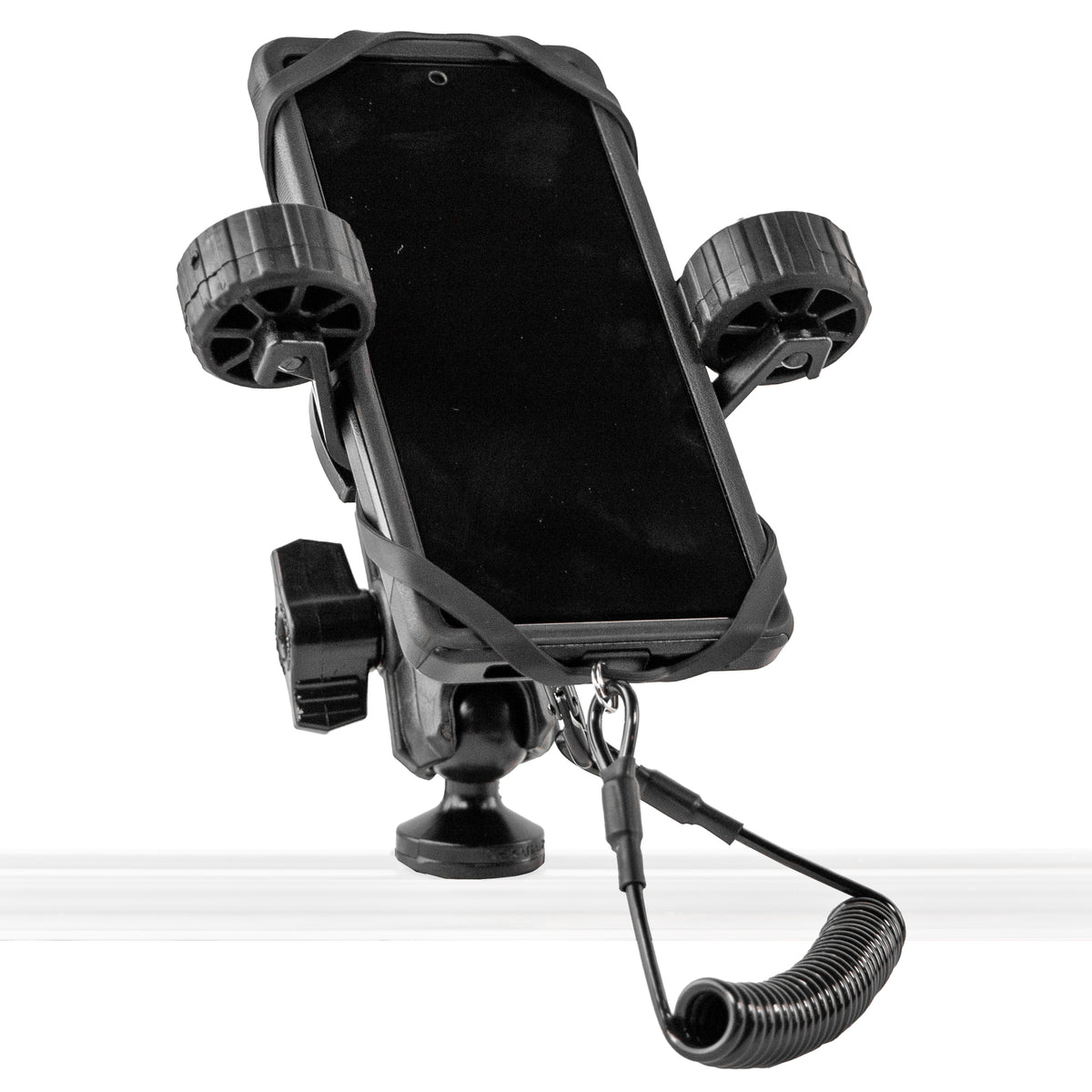 RotoGrip Phone Holder with 1" Screwball Track Mount