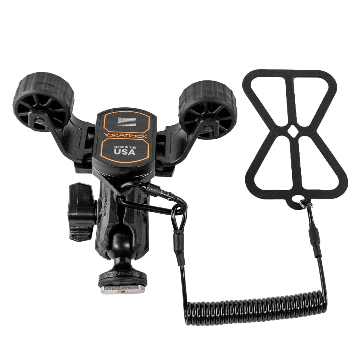 RotoGrip Phone Holder with 1" Screwball Track Mount