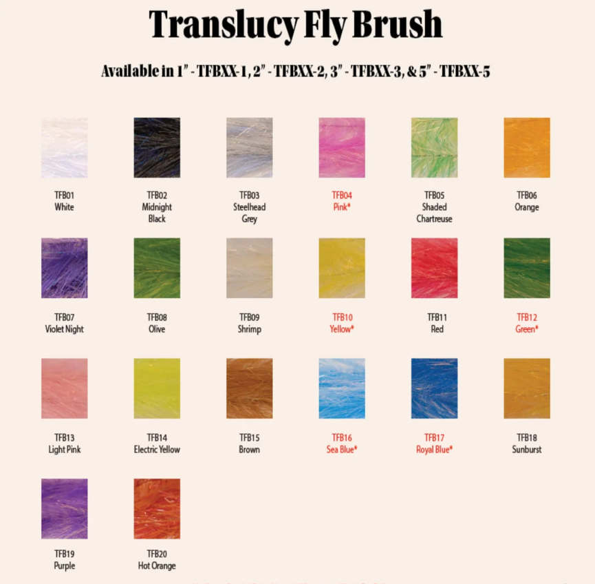 Translucy Fly Brush