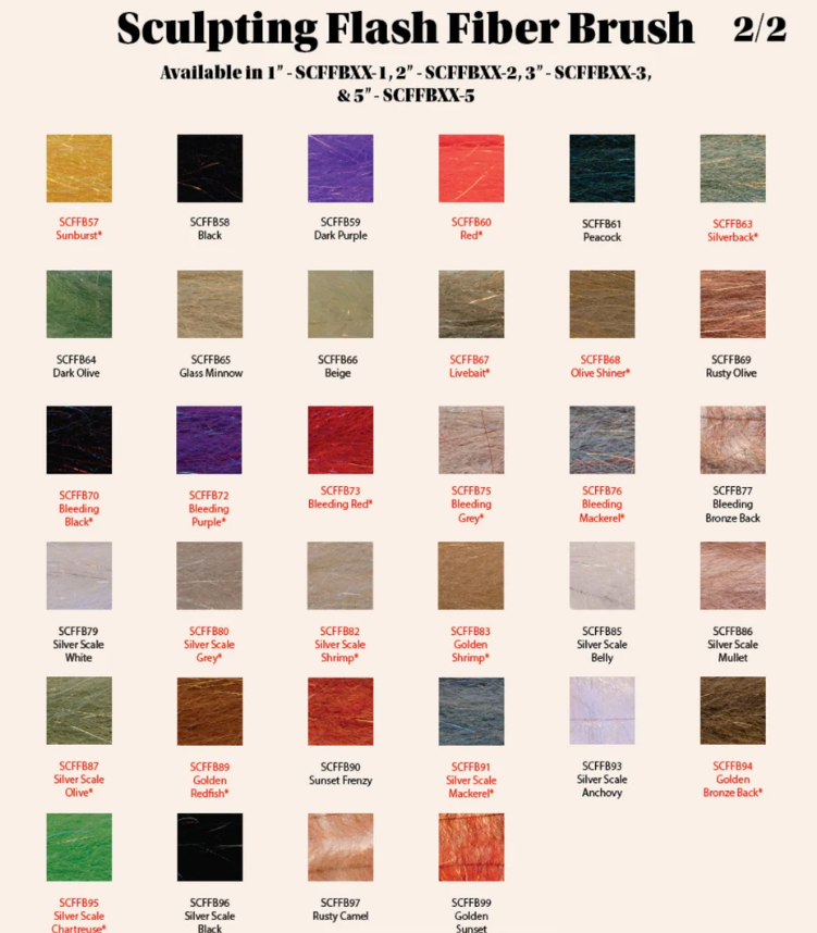 Sculpting Flash Fiber Brush