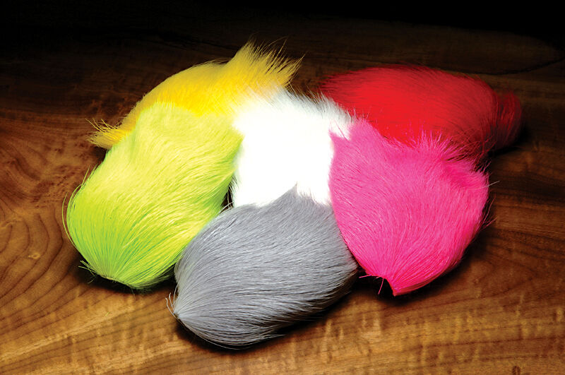 Deer Belly Hair - Dyed From White